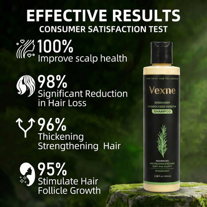 🔥LAST DAY 50% OFF - Vexne® Organic Rosemary Hair Growth Shampoo