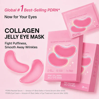 Vexne Pink Collagen Jelly Eye Mask