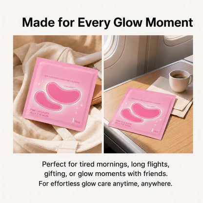 Vexne Pink Collagen Jelly Eye Mask